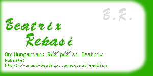 beatrix repasi business card